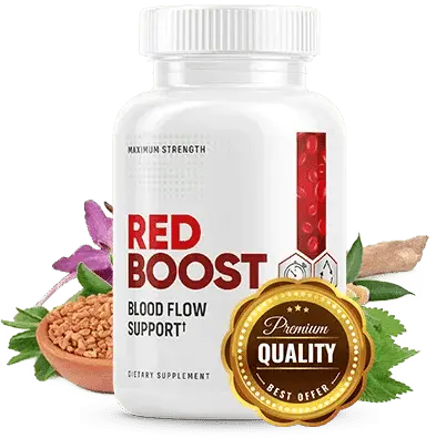 Red Boost Blood flow support ED powder hero section img